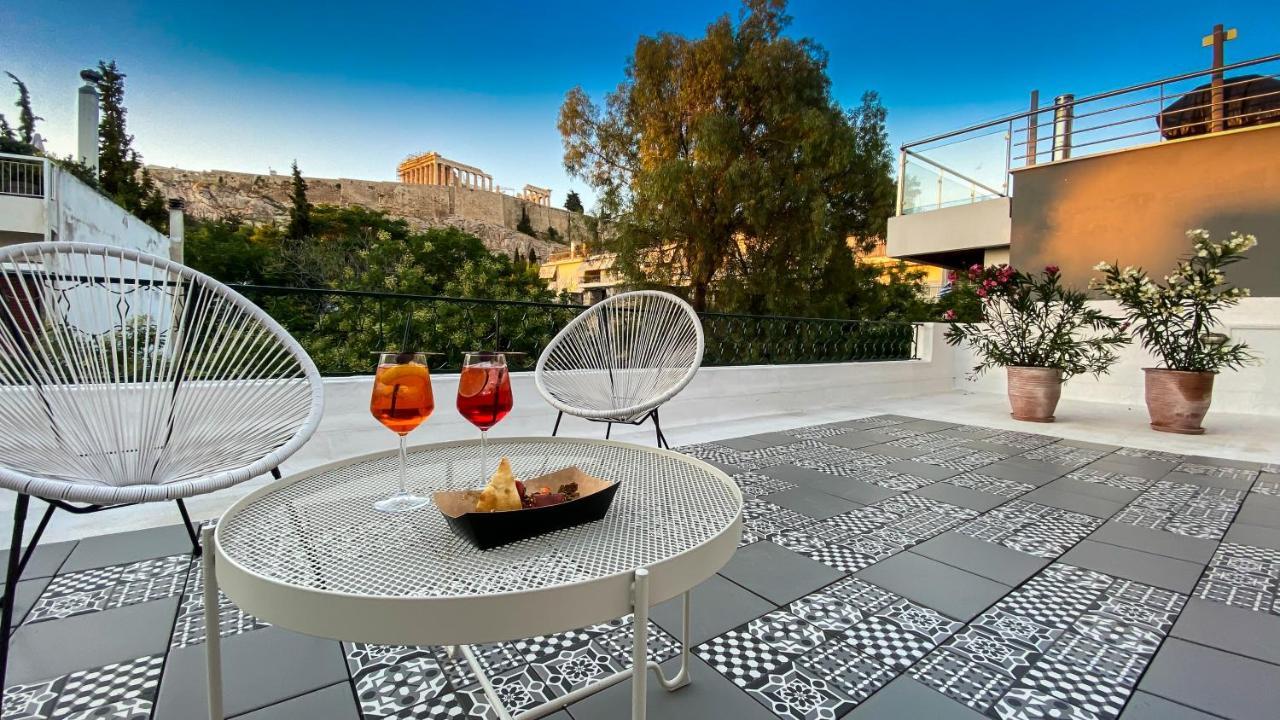 Acropolis Slow Living Apt Under The Parthenon Atina Dış mekan fotoğraf